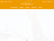 Tablet Screenshot of moncheche.com
